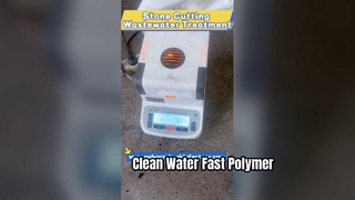 Nossa poliacrilamida aniônica (APAM) é especialmente projetada para corte de pedra, moagem e resíduos de pedreiras