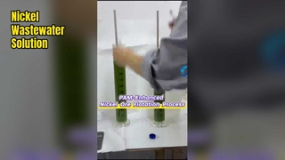 Nikel Eritme Atıksu NPAM Flokülant Çözeltisi