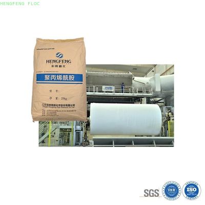 購入 製紙用プレミアムPAM凝集剤：紙の歩留まり向上、高分子量、幅広いpH範囲 オンライン製造