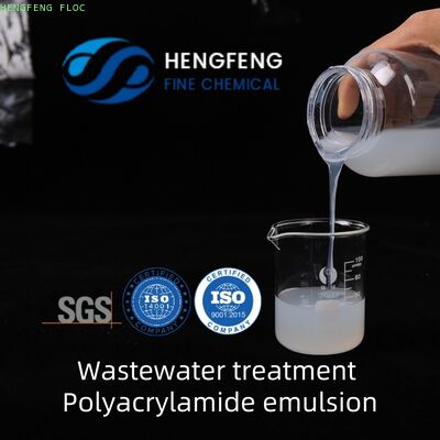 comprare Emulsione di poliacrilammide anionica PAM per il trattamento delle acque reflue Hengfeng fabbricazione online