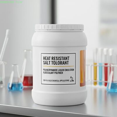 kaufen Hitzebeständiges salztolerantes Polyacrylamid-Flüssigemulsionsflockungsmittel für chemische Anwendungen in Ölfeldern Online-Herstellung