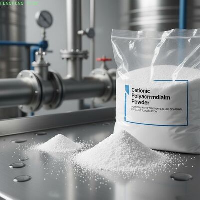 Buy Cationic Polyacrylamide Powder CPAM Flocculant for Industrial Water Treatment with High Solids Content Low Dosage and Fast Floc Formation online manufacture