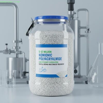 5-12 Million Nonionic Polyacrylamide Flocculant for High-Efficiency Flocculation in Textile Dyeing Wastewater Treatment